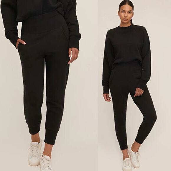 Marissa Webb Pants - NWT Marissa Webb So High Waisted French Terry Sweatpants Black Size: Large